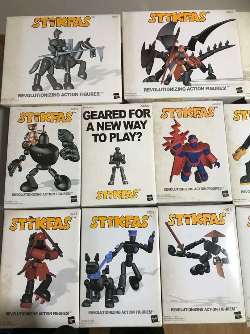 stickfasu 17体 まとめて