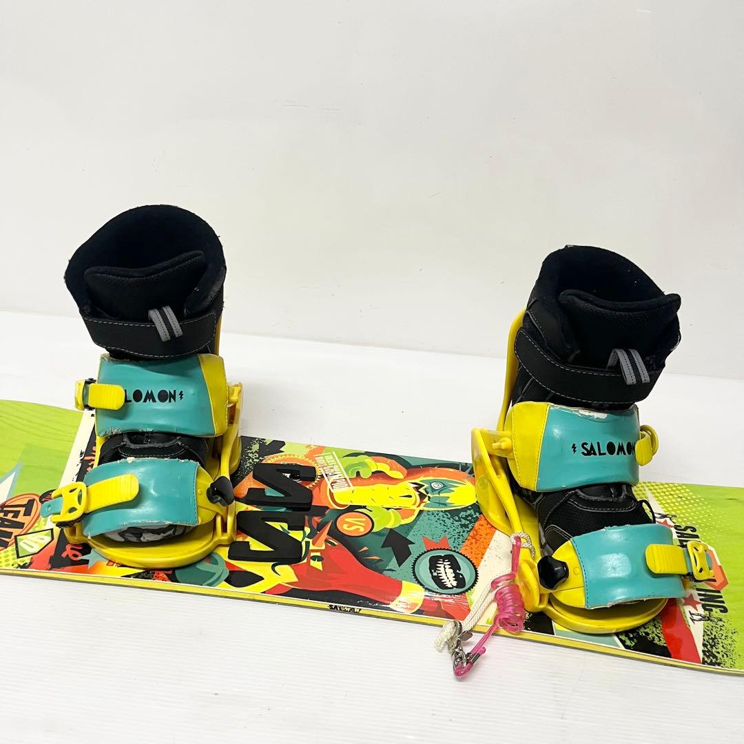 SALOMON キッズ スノボセット　サロモン　こども用　スノーボード BOA