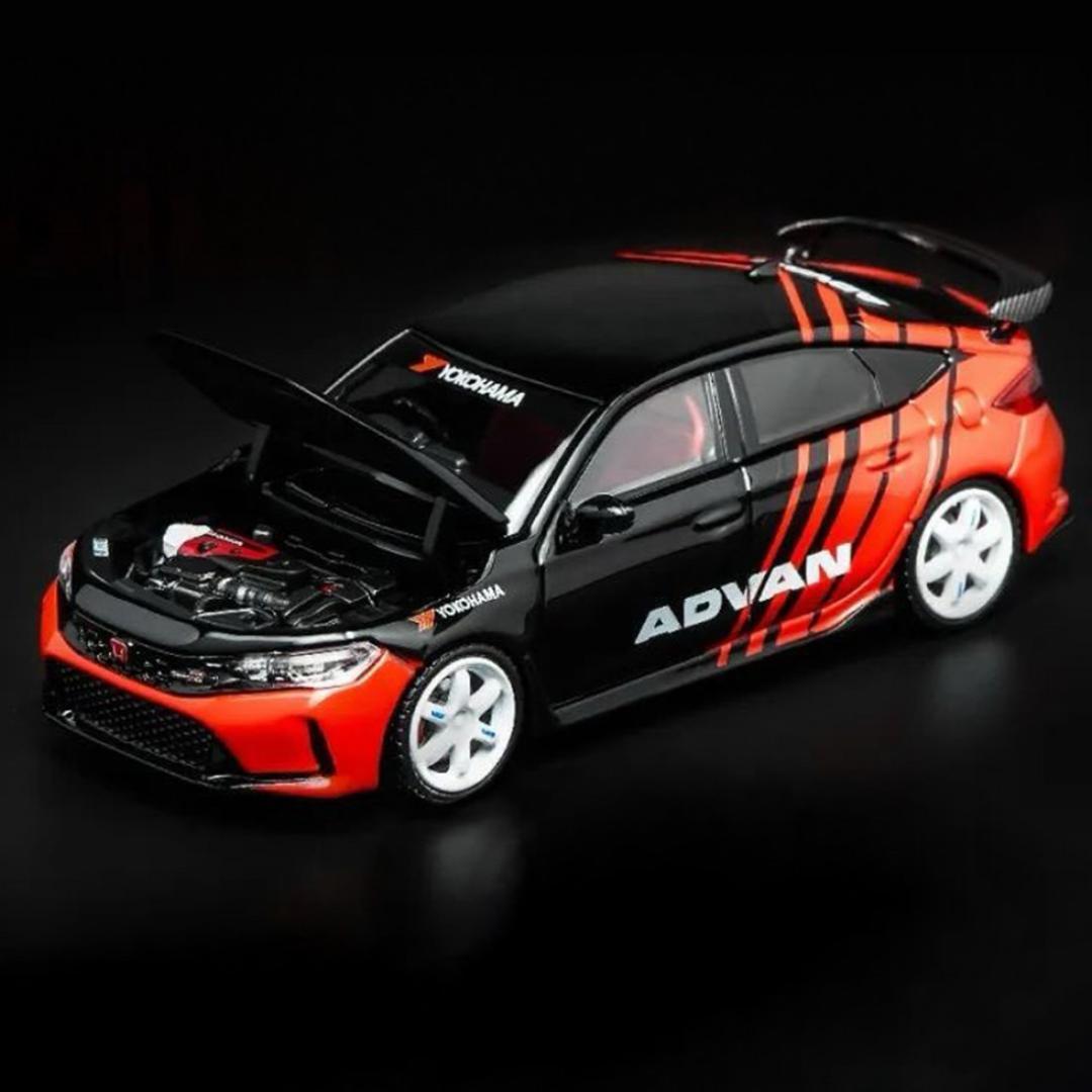 モーターヘリックス 1/64 ホンダ シビック タイプR FL5 アドバン
