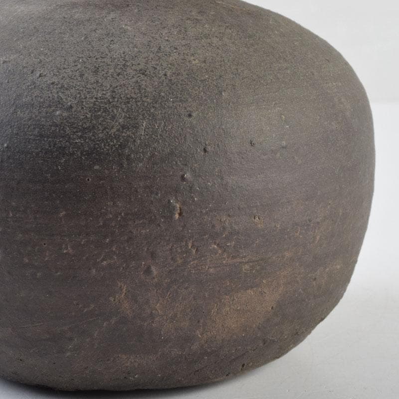 木苺ポンポン　朝鮮美術　須恵器　新羅土器　新羅無細土　壷　V　8930