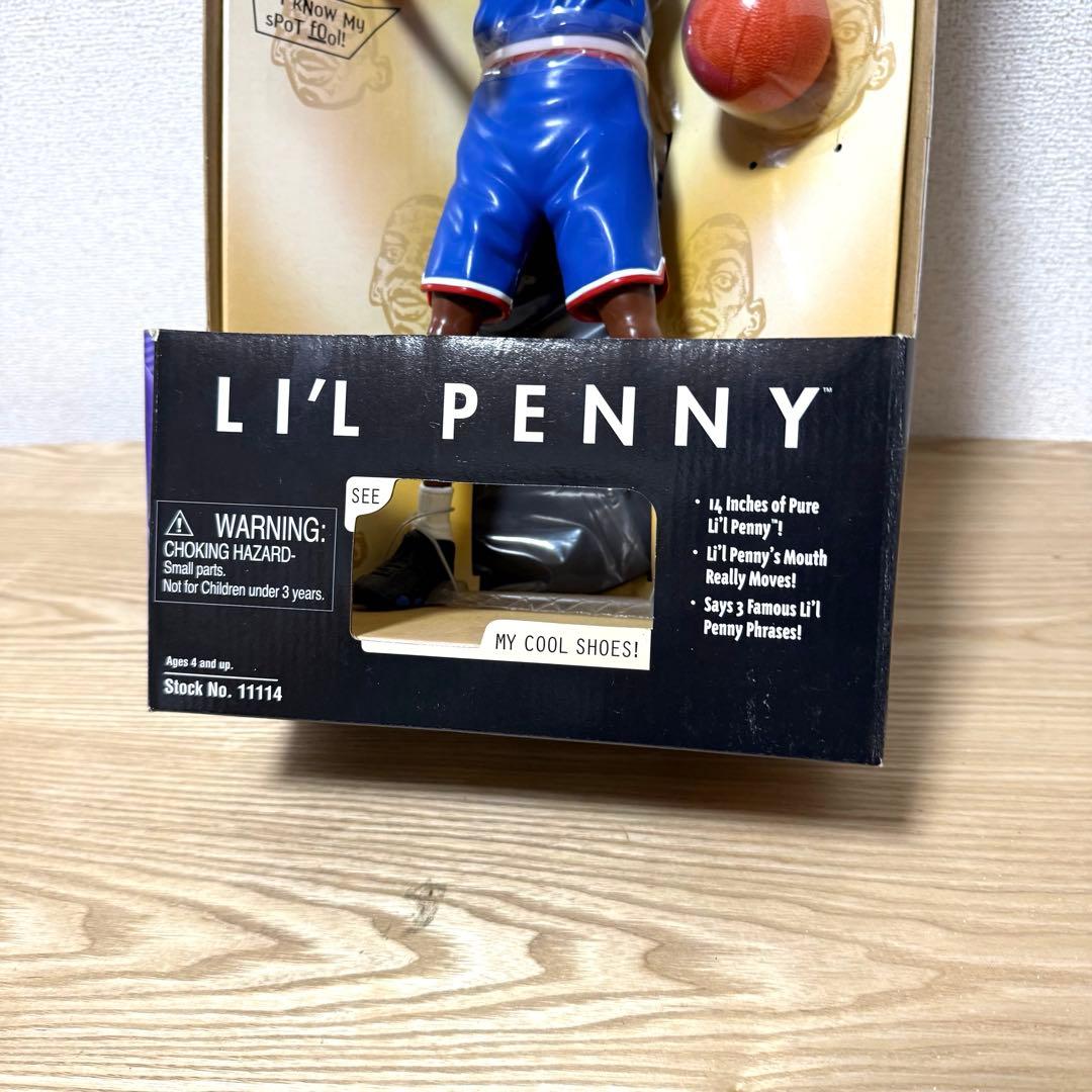 未開封 90s NBA Lil penny リトルペニー トーキングフィギュア