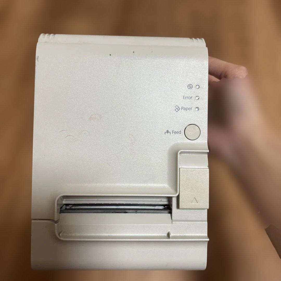 中古EPSON レシートプリンター TM T90II M313B本体