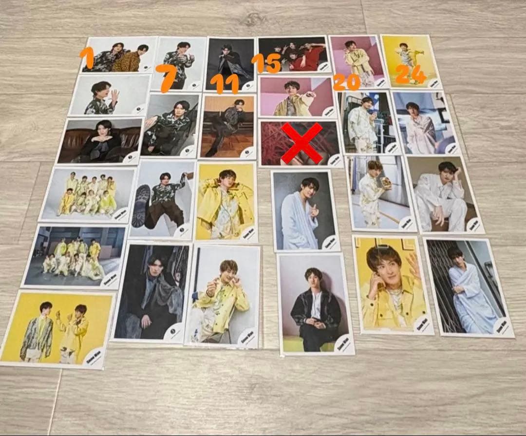 Man 向井康二　公式写真　261枚セット