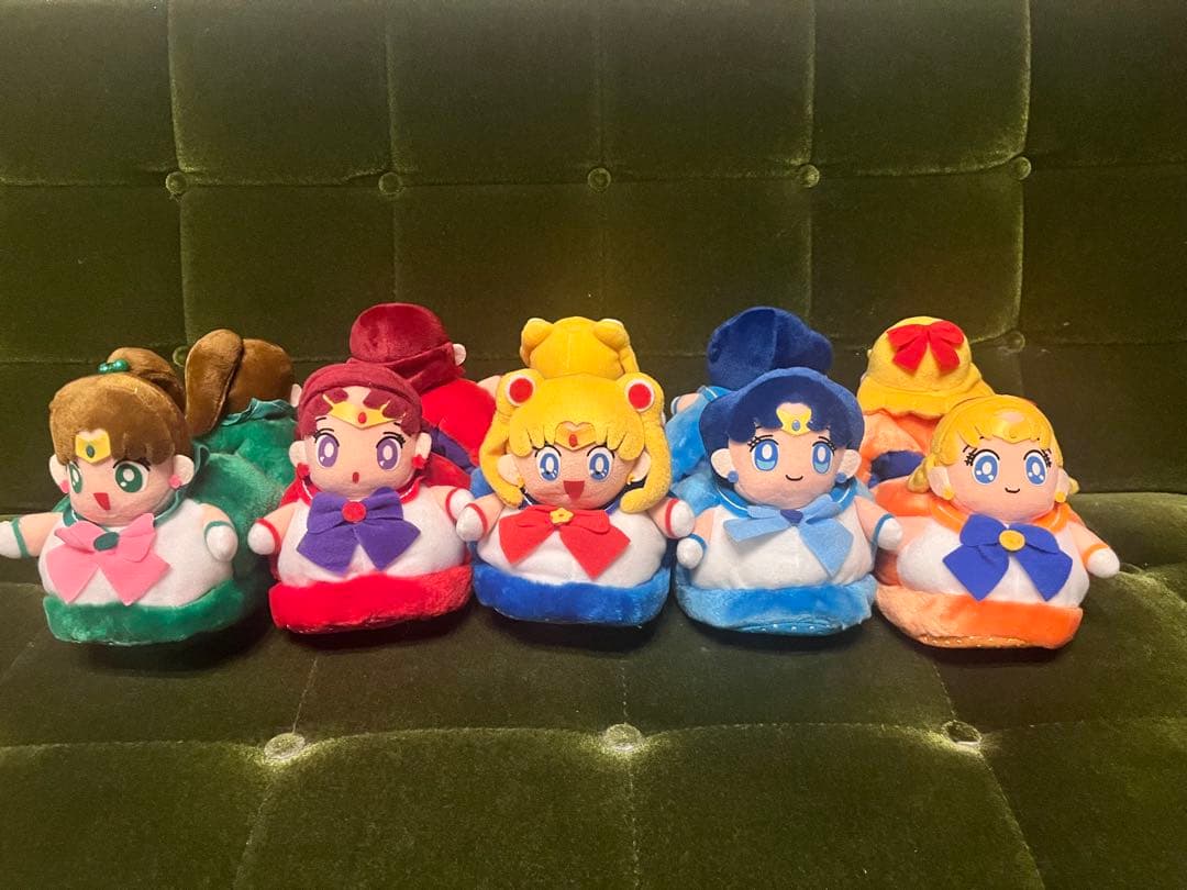 美少女戦士セーラームーン ぬいぐるみ スリッパ
