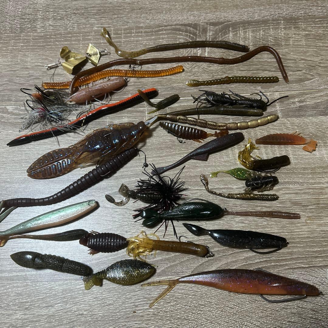 バス釣り引退　ルアーセット