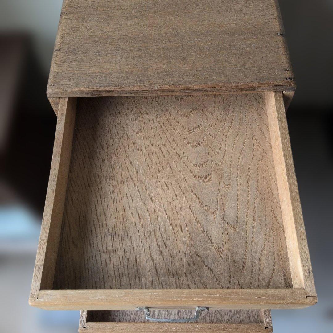 古道具アンティーク戦前木製 5段引き出し