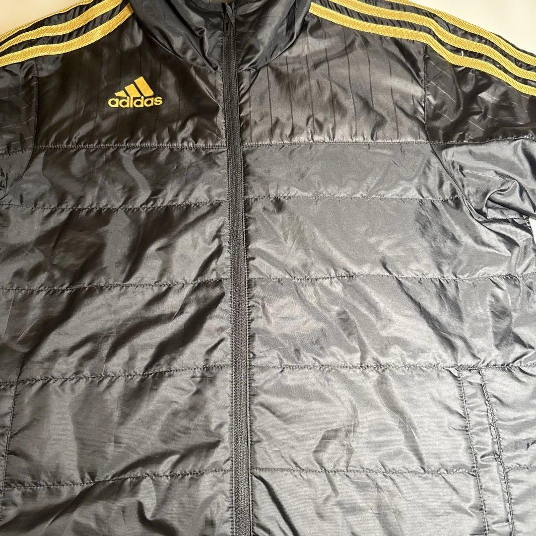 【美品】アディダス フード付きウインドブレーカー セットアップ L 秋冬用