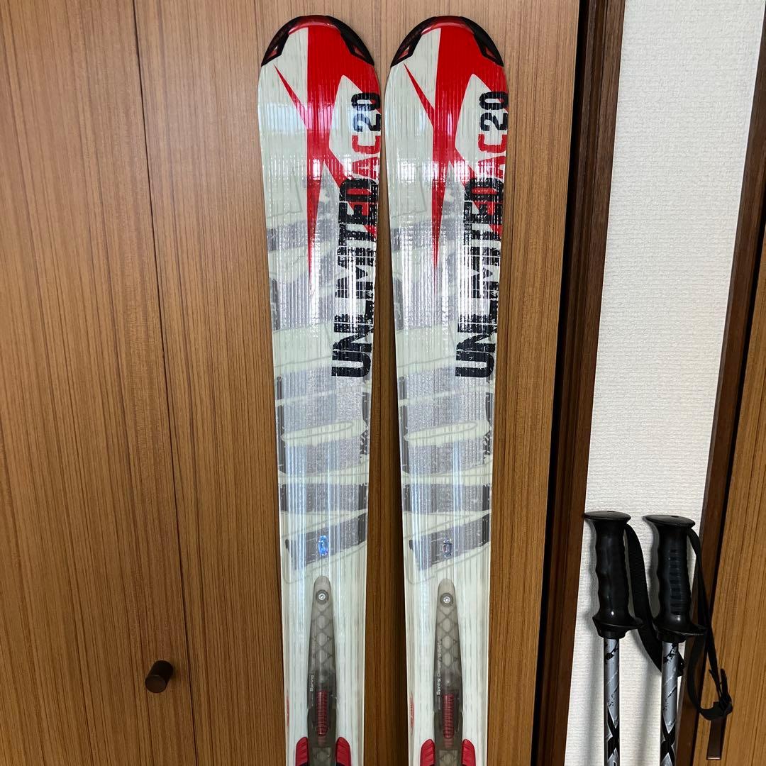 UNLIMITED AC20アルペンスキー ホワイト/レッド