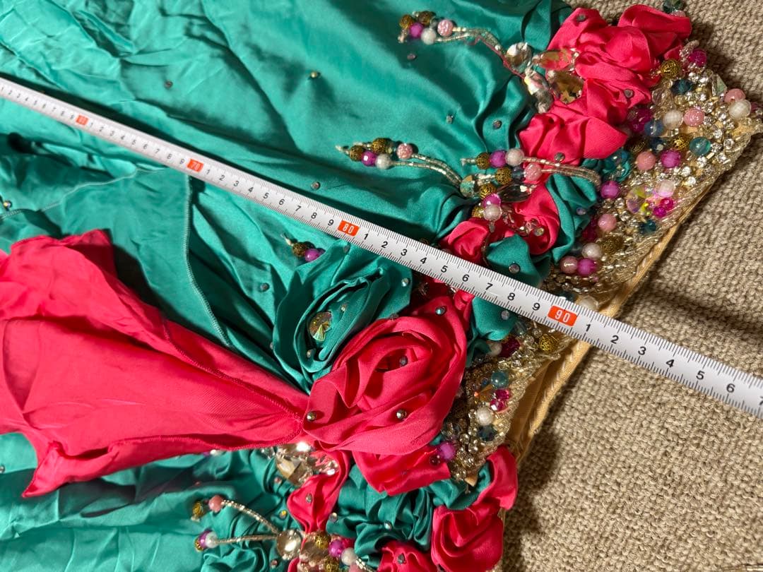 ベリーダンスセットアップ ターコイズ・ピンクmade in Egypt￼