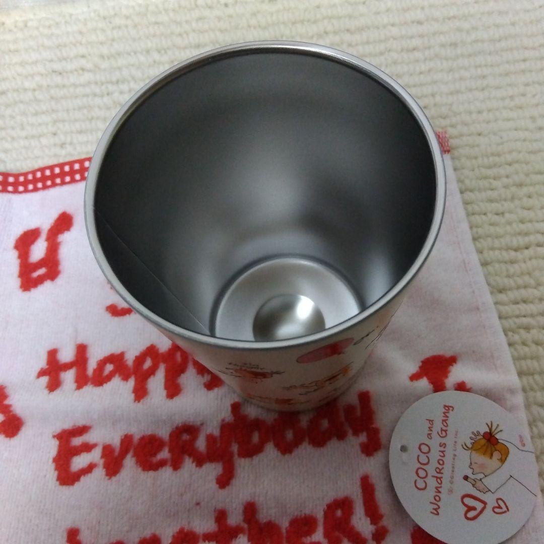 ココちゃん❤︎ステンレス真空タンプラー＆ココちゃんタオルハンカチ