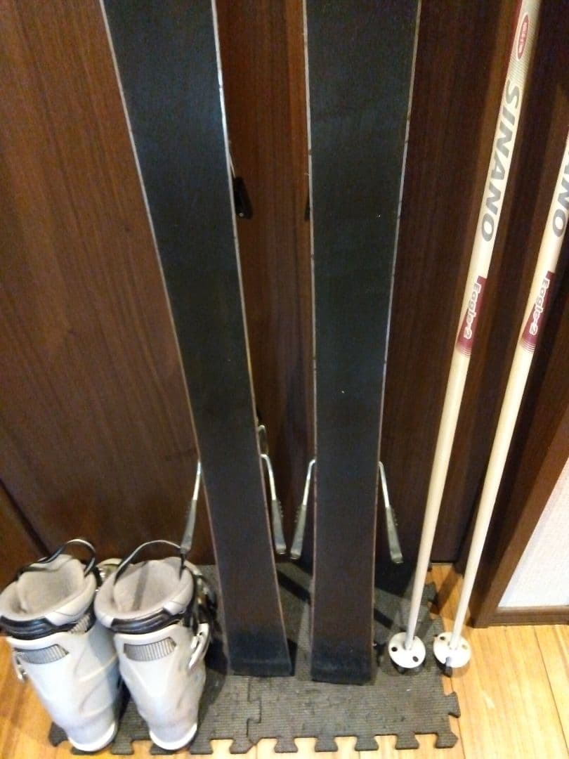 KASTLE/学生・レディース用/スキーセット/メンテ・WAX済み✔