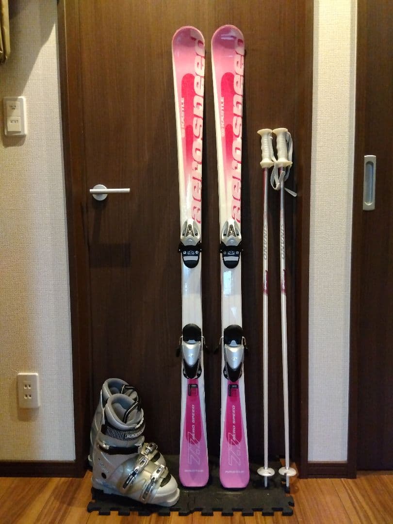 KASTLE/学生・レディース用/スキーセット/メンテ・WAX済み✔