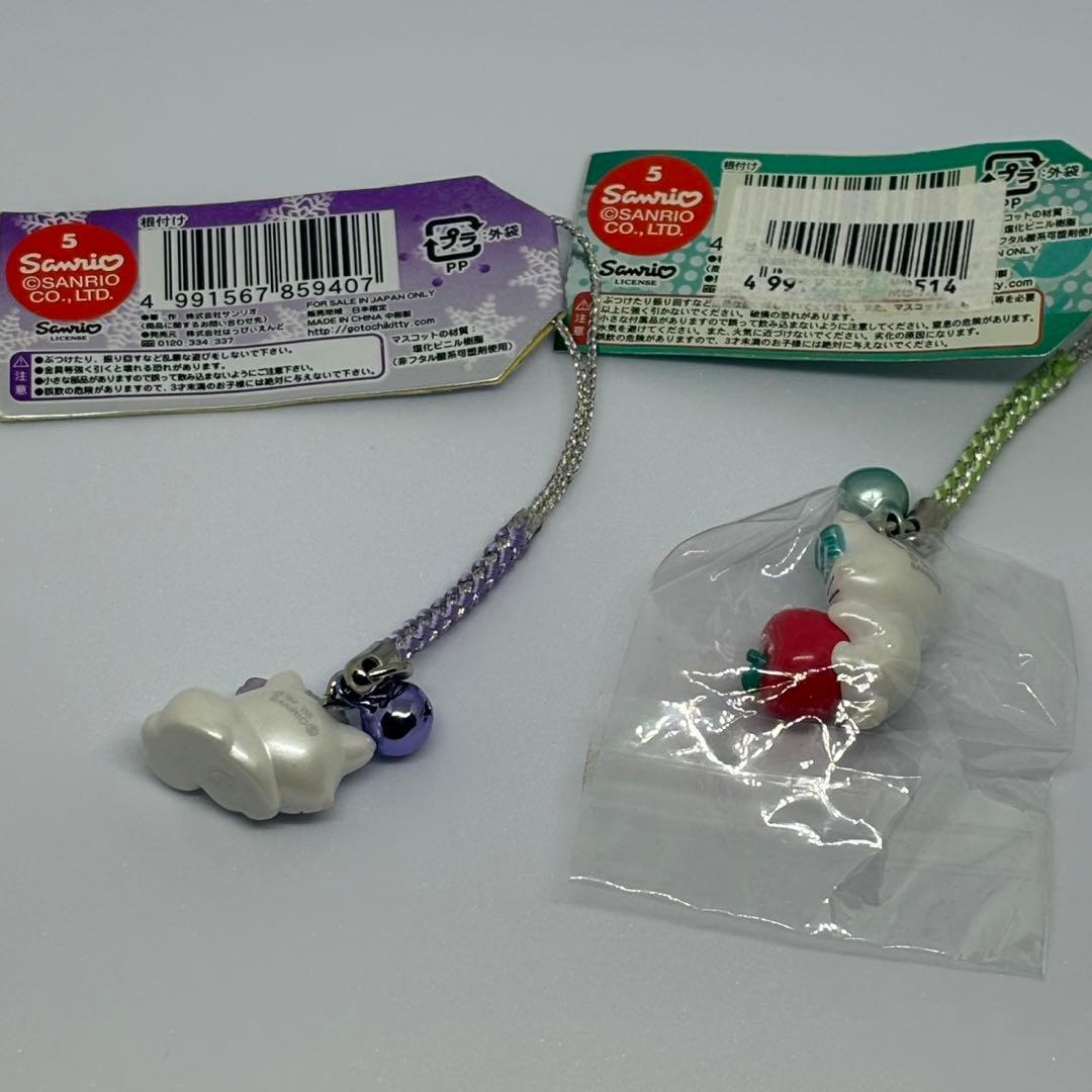 ご当地　チャーミーキティ　根付け　ストラップ　北海道　信州　雪うさぎ　まとめ売り