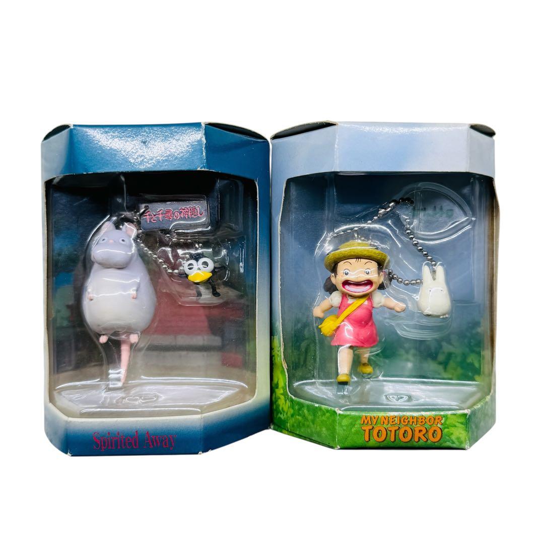 希少 新品 千と千尋の神隠し となりのトトロ キーホルダー フィギュア