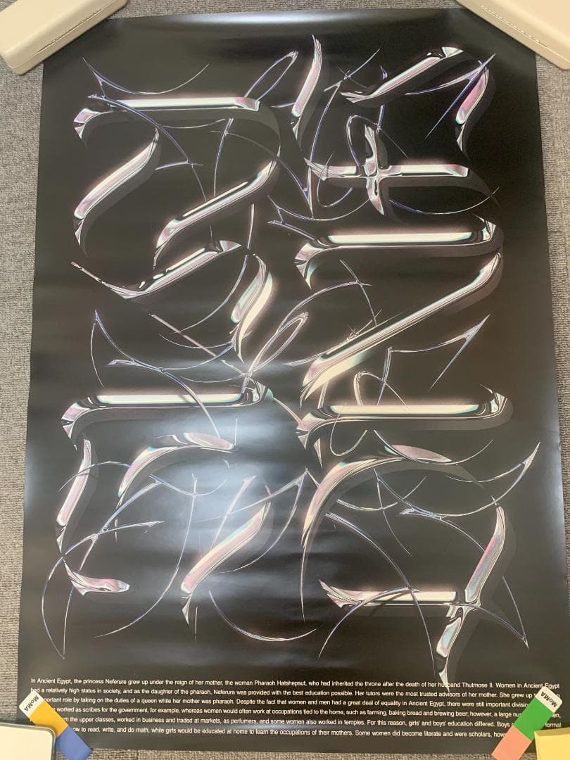 GUCCIMAZE CHROME POSTER A1ポスター希少