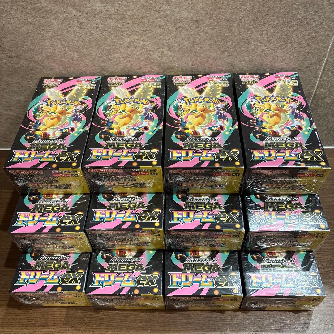ポケモンカード ハイクラスパックMEGAドリームex 【12BOX】シュリンク付