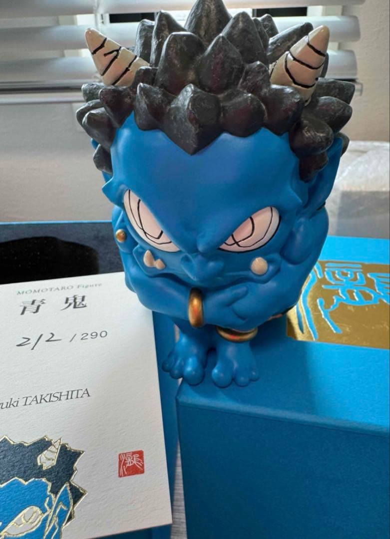 瀧下和之　鬼　青鬼　 KAZUYUKI TAKISHITA フィギュア　390体