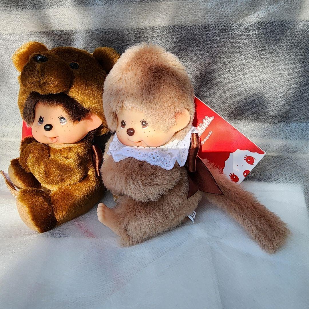 完売品モンチッチグローブホルダーバッグチャームキーチェーンスウィートブラウンクマ