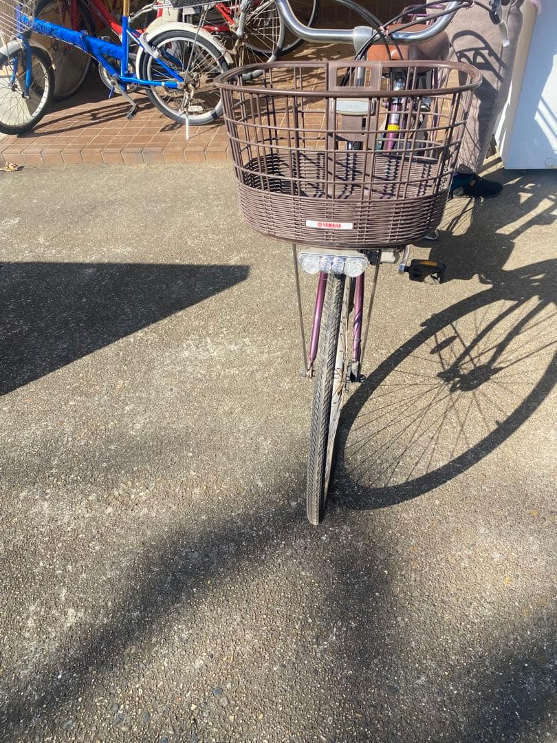 電動アシスト自転車 パープル シティタイプ