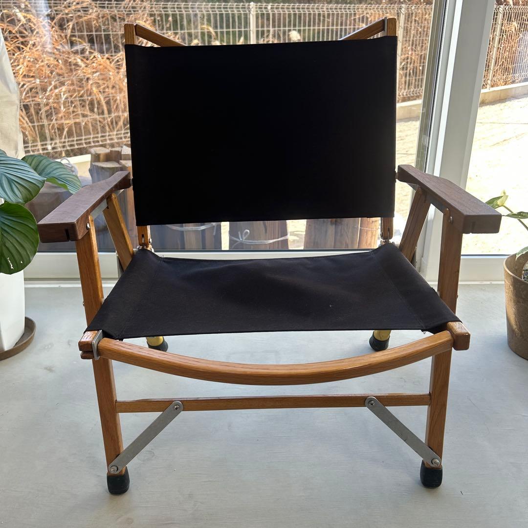 カーミットチェア　ブラック　オプション付き