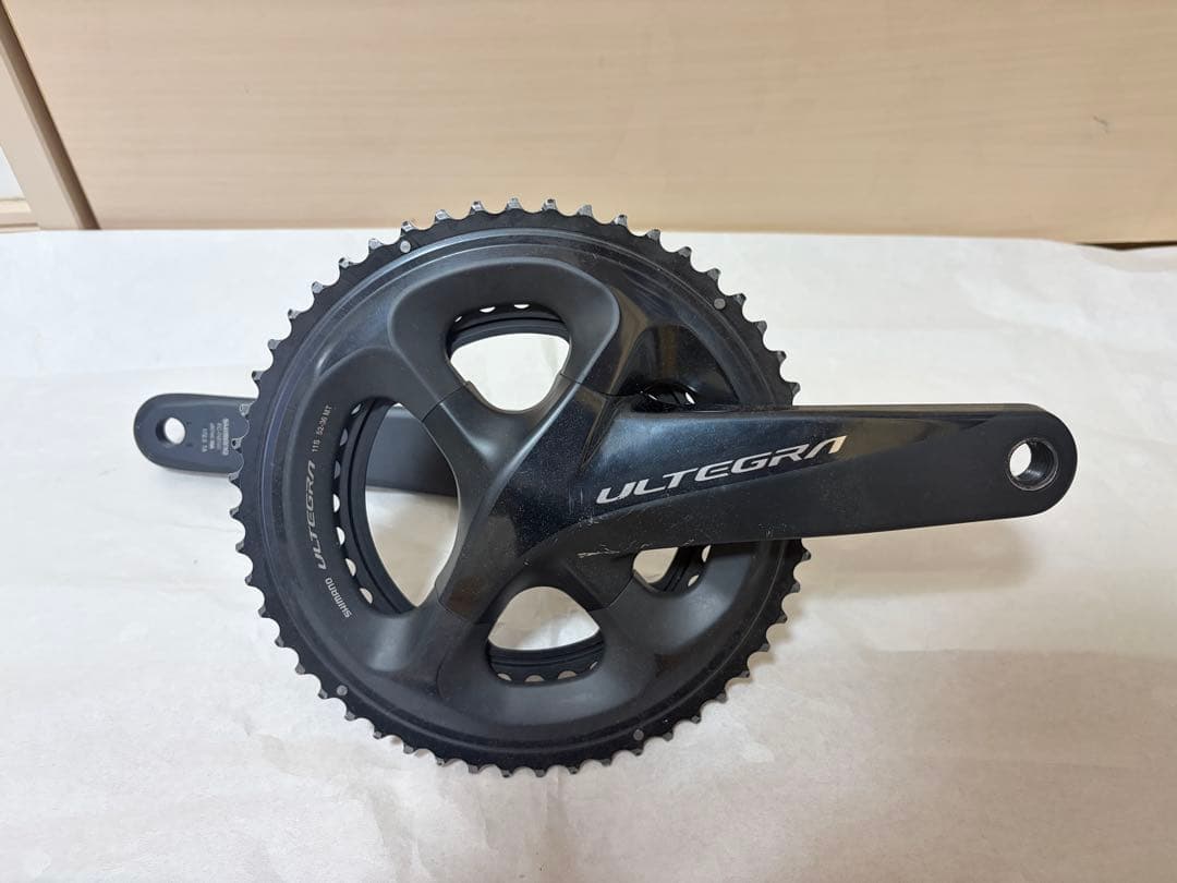 アルテグラr8000 クランク　52-36 172.5 シマノ