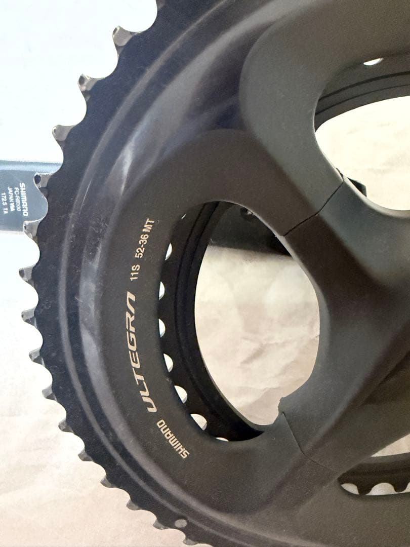 アルテグラr8000 クランク　52-36 172.5 シマノ