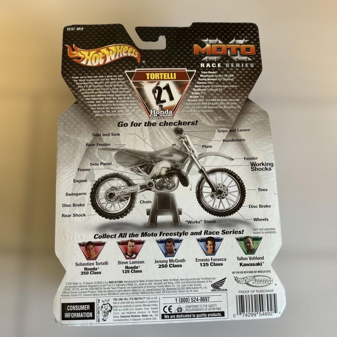 激レア！Hot Wheels Tortelli ホンダバイク ミニカー 21