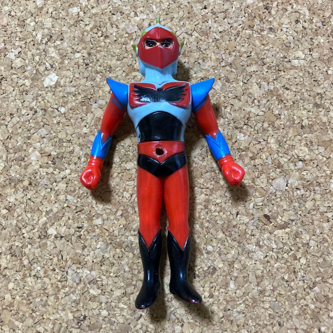 ［即購入OK］グレンダイザー　デューク・フリード　ソフビ　当時品