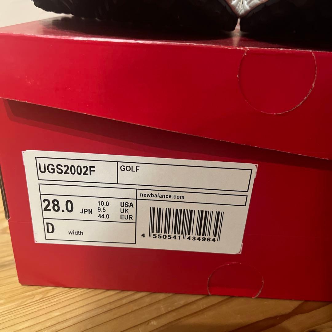 新品未使用　ニューバランス　2002 ゴルフシューズ　28