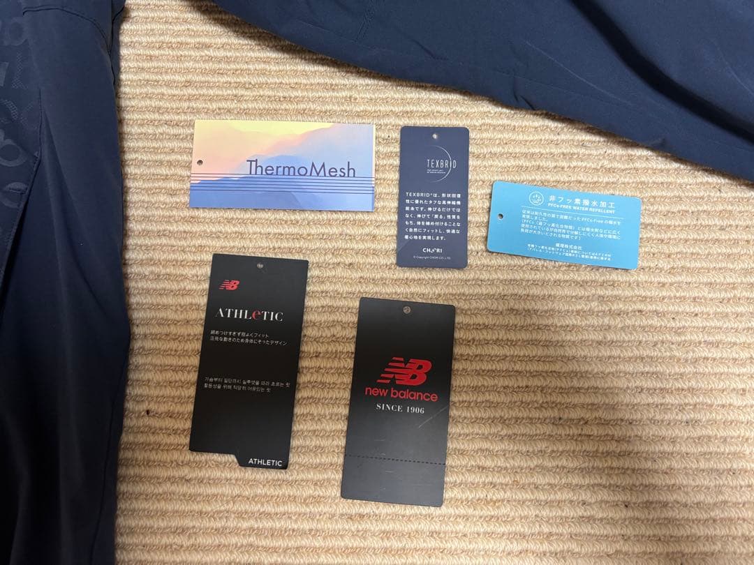 New Balance ネイビーゴルフジャケット