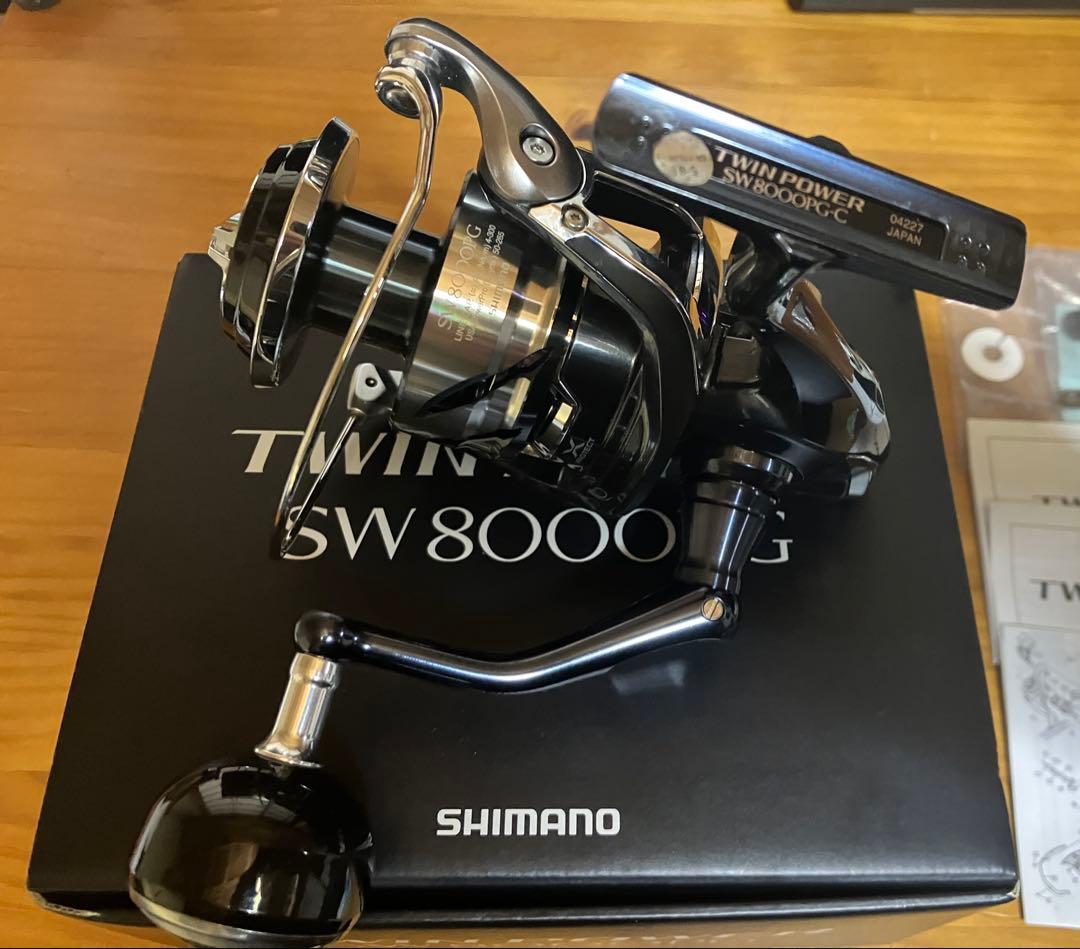 SHIMANO 21 TWIN POWER SWツインパワー 8000PG改HG