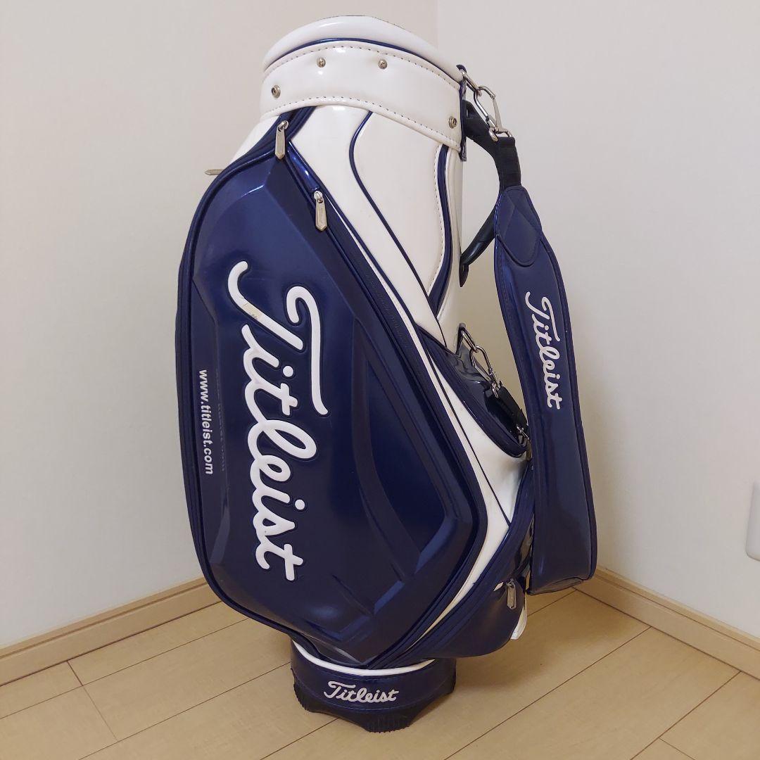 Titleist タイトリスト キャディバッグ ネイビー/ホワイト