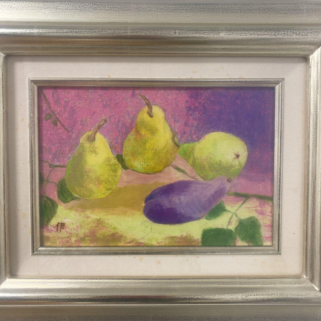 林田伊代美　油絵　サムホール