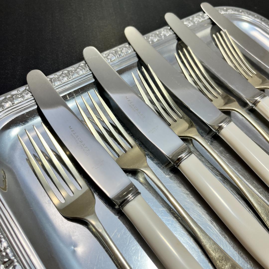 【E B & Co】パストリーセット12名用24本 【シルバープレート】