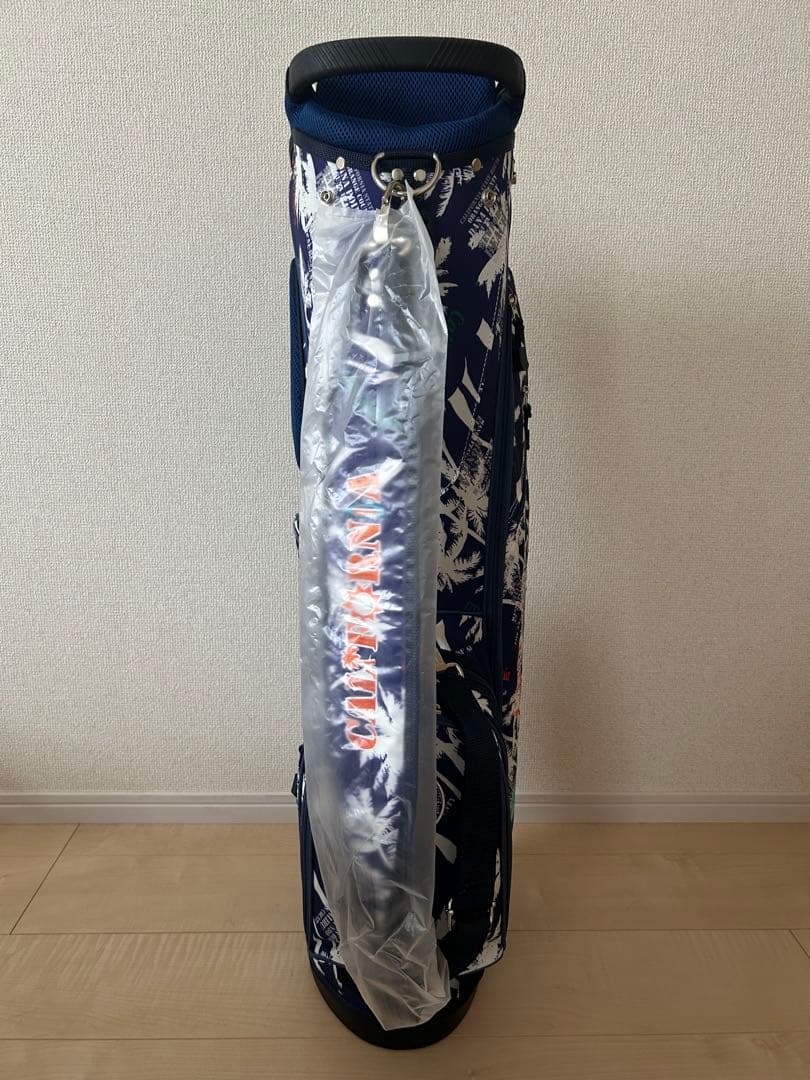 ブルーティーゴルフバッグ