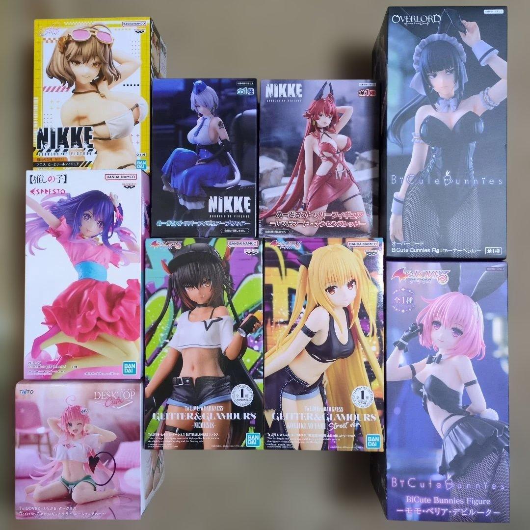 美少女プライズフィギュアセット ナーベラル ToLOVEる 勝利の女神 推しの子