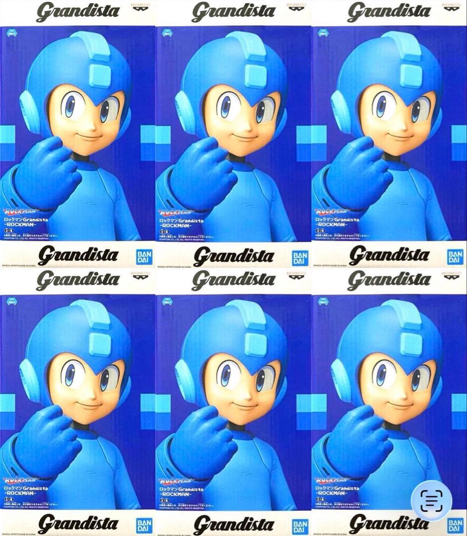 新品・未開封【6個セット】ロックマン Grandista フィギュア