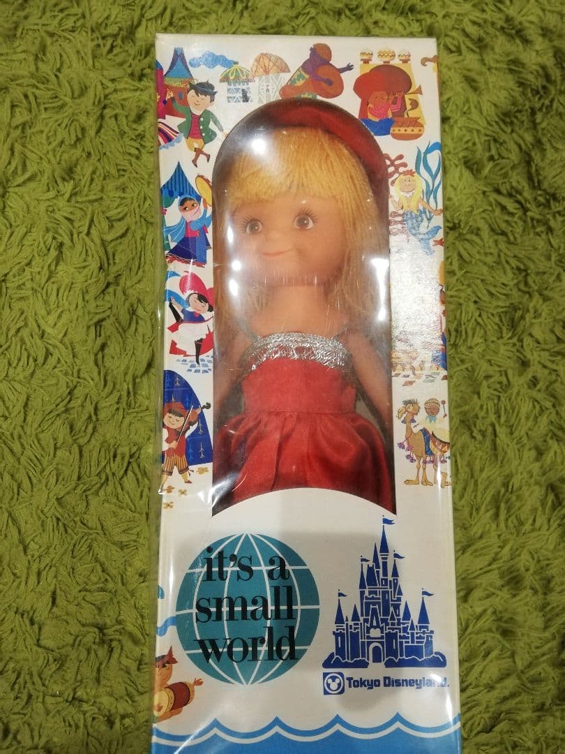 ディズニー　レトロ　イッツアスモールワールド　コレクションドール　人形6体セット