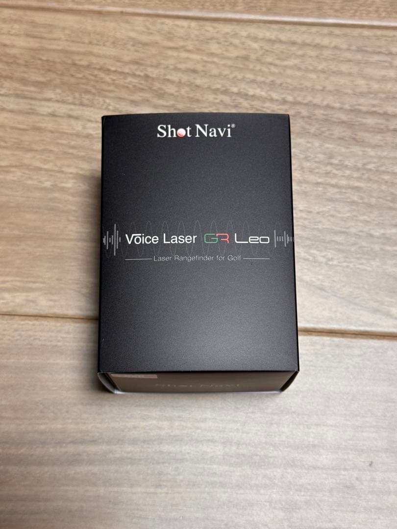新品　Shot Navi Voice Laser GR LED ゴルフ用距離計