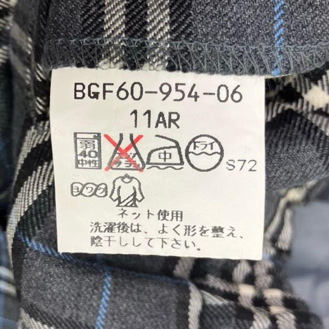 ☆美品☆Burberrys ヴィンテージ　チェック柄パンツ　羊毛　サイズ11AR