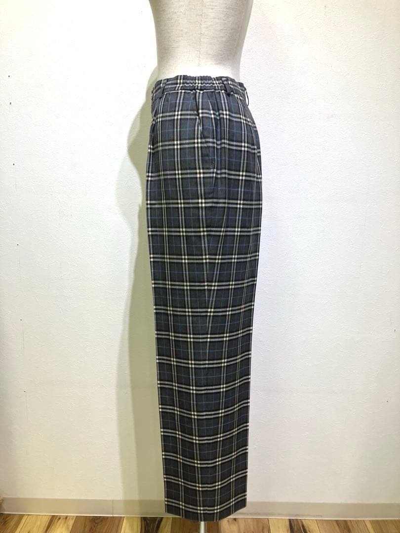 ☆美品☆Burberrys ヴィンテージ　チェック柄パンツ　羊毛　サイズ11AR