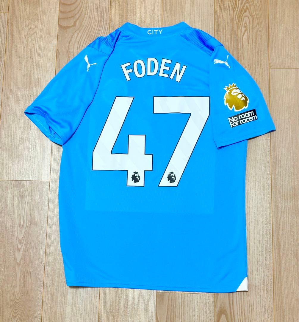 【新品タグ付き】マンチェスターシティ2023/24フォーデン ホームユニフォーム