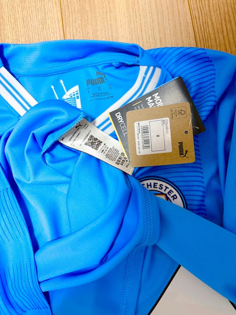 【新品タグ付き】マンチェスターシティ2023/24フォーデン ホームユニフォーム