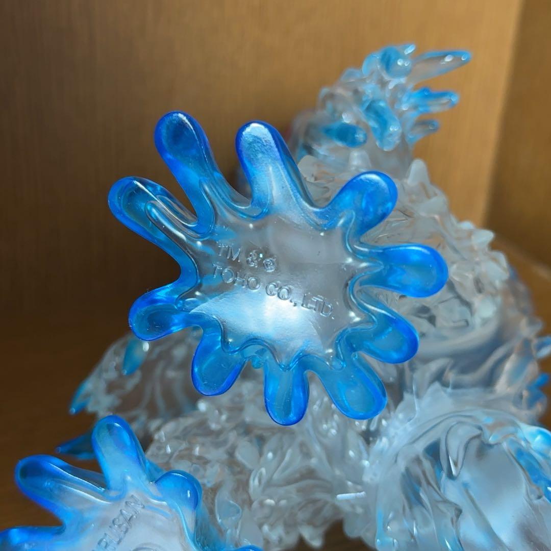 極美品 マルサン 東宝怪獣福袋 ヘドラ350 氷結ver ソフビ ゴジラ怪獣