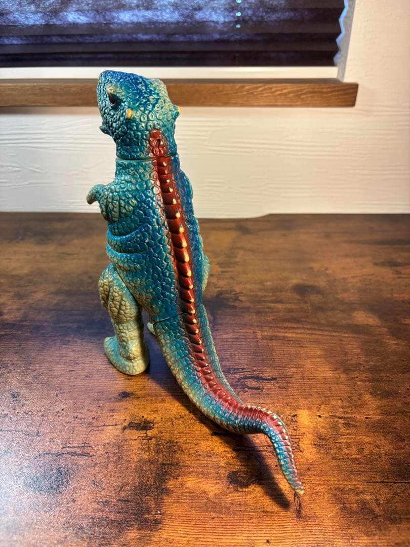 マルサン　ゴロザウルス　当時物　ソフビ　ブルマァク　ゴジラ　怪獣　東宝　美品