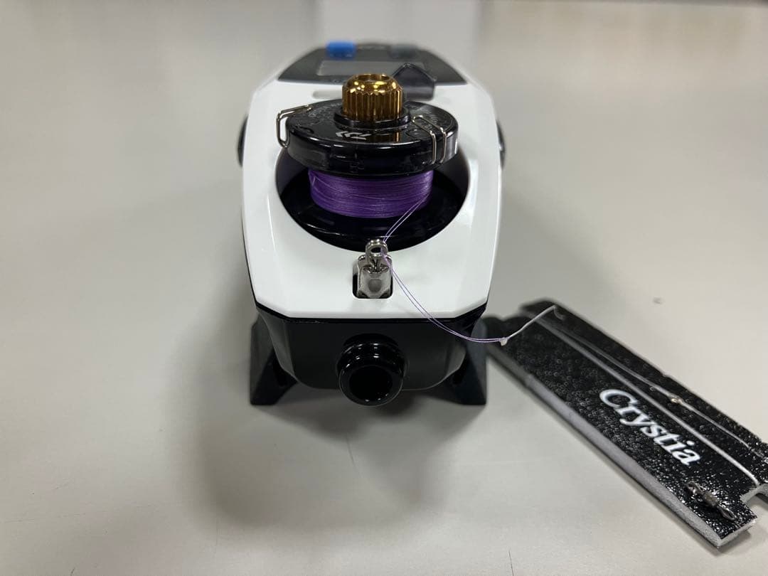 ① 美品訳あり　電動リール　ダイワクリスティア CRTR ライン付き