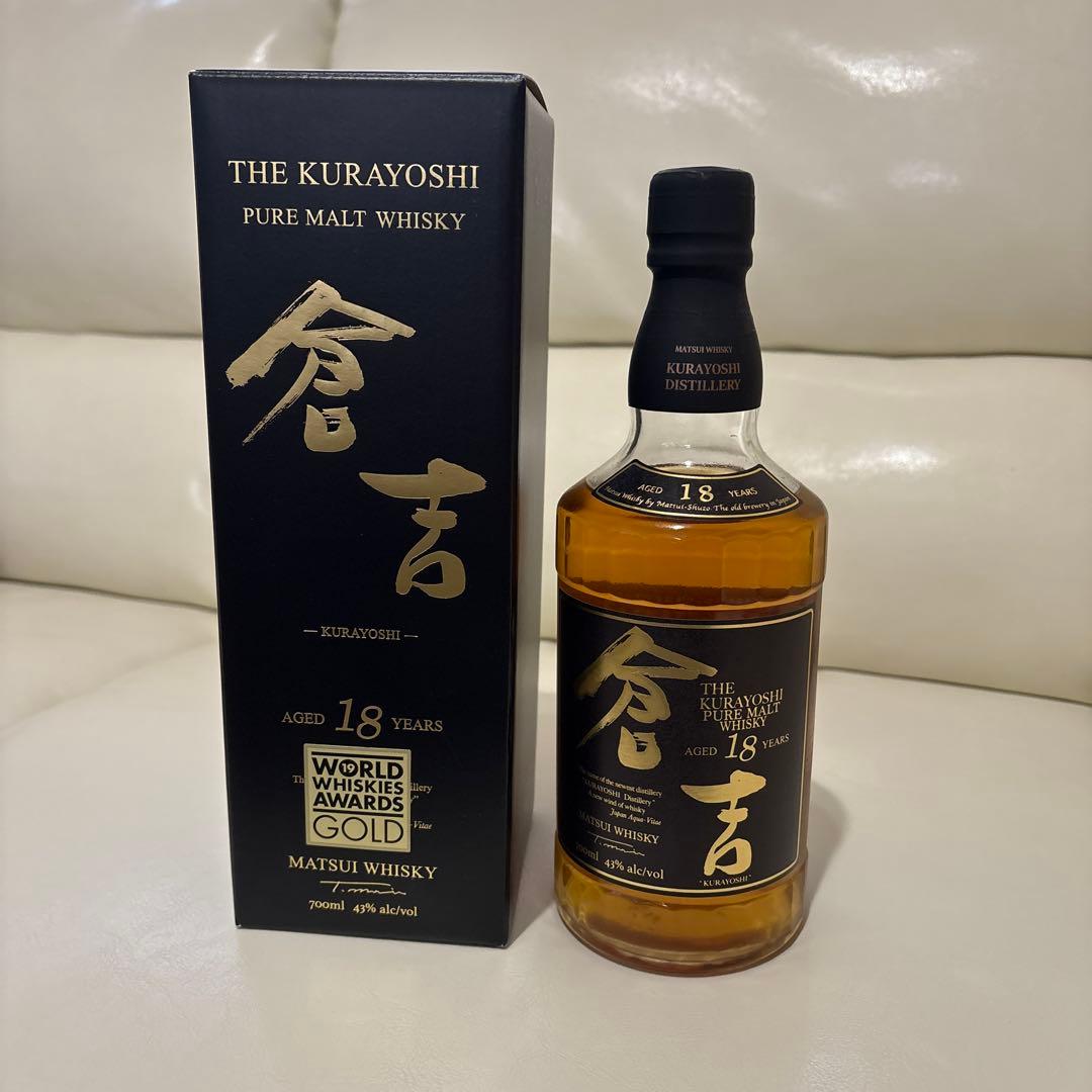 倉吉18年 43度 700ml [ 松井酒造/鳥取県 ]