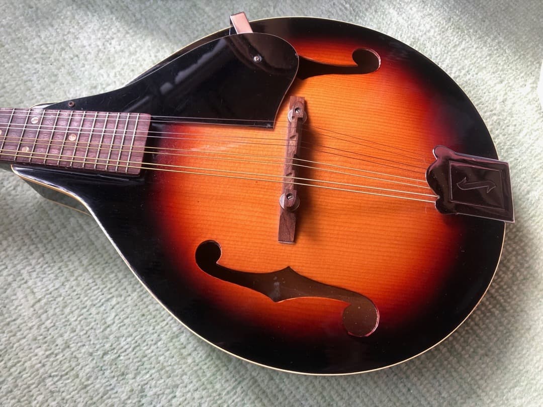 SUZUKI 鈴木 　フラットマンドリン　ヴィンテージ　中古