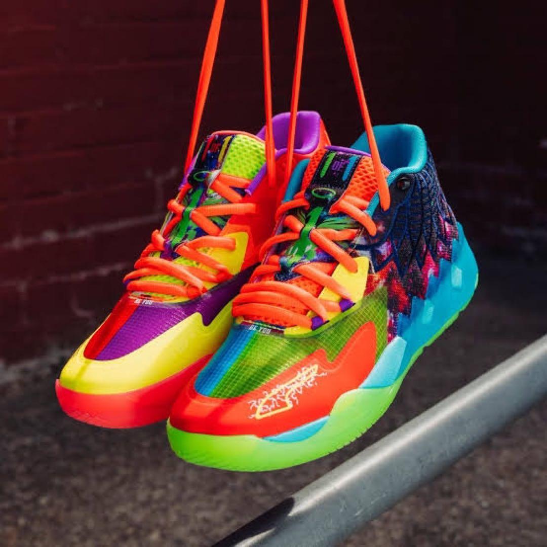 新品未使用 PUMA MB.01 be you ラメロボール プーマ kobe