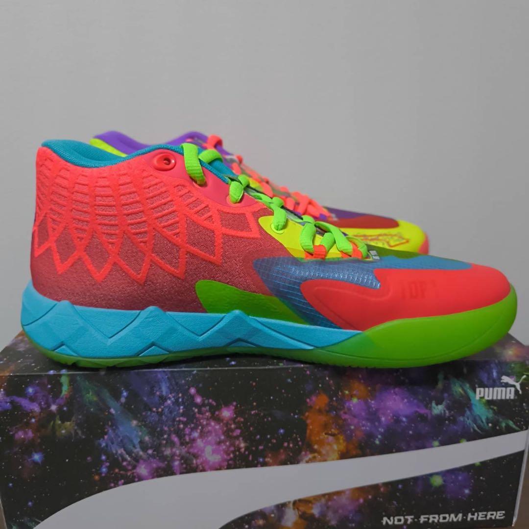 新品未使用 PUMA MB.01 be you ラメロボール プーマ kobe